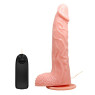 Вібратор реалістик на присосці SUPER VIBRO DONG