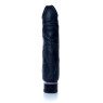 Вібратор Boss Series - Real Skin Black, довжина 22 см, діаметр 4 см