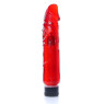 Вібратор Boss Series - Juicy Jelly Multispeed Red, довжина 22 см, діаметр 4 см