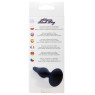Анальний плаг Silicone Plug Black - Extra Large