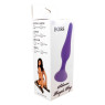Анальний плаг Silicone Plug Purple - Medium