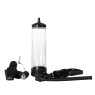 Вакуумна помпа з вібрацією Boss Series: Powerpump MAX Vibrating - Black&Clear