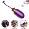 Віброяйце з підігрівом та пультом дистанційного керування - Vibrating Silicone Love EGG USB