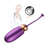 Віброяйце з підігрівом та пультом дистанційного керування - Vibrating Silicone Love EGG USB