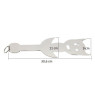 ШЛЬОПАЛКА з колекції Spanking Paddle, довжина 30,6 см, ширина 11 см
