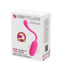 ПЕРЕЗАРЯДЖАЮЧЕ ВІБРОЯЙЦЕ PRETTY LOVE JULIUS