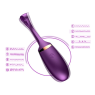Віброяйце з пультом дистанційного керування - Vibrating Silicone Love EGG USB