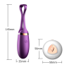 Віброяйце з пультом дистанційного керування - Vibrating Silicone Love EGG USB