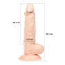 Фалоімітатор на присосці Love stay with me - SEXTOY PENIS