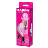 Вібратор з ротацією і стимулятором клітора Happy Angel