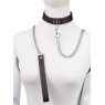 Нашийник з повідцем COLLAR HEART Black and Red