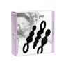 Набір анальних іграшок Satisfyer Plugs black, 3 шт