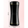 Мастурбатор із двома входами FOX Masturbation Cup - Double Ends black