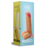 Фалоімітатор EGZO Ciberskin, 19 см х 4,5 см