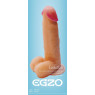 Фалоімітатор EGZO Ciberskin, 19 см х 4,5 см
