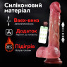 Вібратор телескопічний Real App MAU з підігрівом, вгору-вниз +3 см, 10 режимів, 22 см