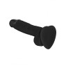 Реалістичний фалоімітатор Strap-On-Me SOFT REALISTIC DILDO Black - Size M