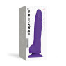 Реалістичний фалоімітатор Strap-On-Me SOFT REALISTIC DILDO Violet - Size L