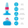 Анальна пробка FeelzToys - Plugz Butt Plug Colors Nr. 1