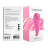 Пульсатор для клітора плюс вібратор FeelzToys - FemmeGasm Tapping & Tickling Vibrator Pink