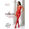 Бодістокінг з доступом до інтимних місць Passion BS078 red