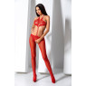 Відкритий бодістокінг Passion BS080 red