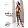 Сітчастий бодістокінг з відкритим животом Passion BS081 black