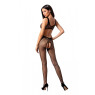Еротичний бодістокінг з малюнком Passion BS085 black