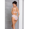 Еротичний комплект з малюнком Passion LOVELIA BIKINI L/XL, white