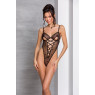 Еротичний боді з малюнком Passion LOVELIA BODY XXL/XXXL, black