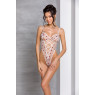 Еротичний боді з малюнком Passion LOVELIA BODY XXL/XXXL, white