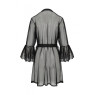 Повітряний пеньюар Passion LOVELIA PEIGNOIR L/XL, black