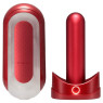 Набір мастурбатора із нагрівачем Tenga Flip Zero Red + Flip Warmer