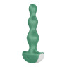 Анальний стимулятор-намистини з двома моторами Satisfyer Lolli-Plug 2 Green