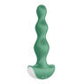Анальний стимулятор-намистини з двома моторами Satisfyer Lolli-Plug 2 Green