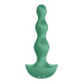 Анальний стимулятор-намистини з двома моторами Satisfyer Lolli-Plug 2 Green