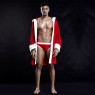 Чоловічий еротичний костюм Звабливий Санта One Size Red