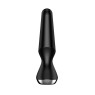 Анальна смарт-вібропробка Satisfyer Plug-ilicious 2 Black