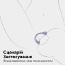 Смарт-віброяйце OnQ Mary App з керуванням через телефон, 9 режимів, фіолетове, діаметр 3.4 см