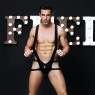 Чоловічий еротичний костюм Відвертий Фред One Size Black