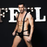 Чоловічий еротичний костюм Відвертий Фред One Size Black