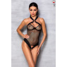 Сітчастий боді з халтером Passion Amanda Body S/M, black