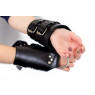 Манжети для підвісу за руки Art of Sex – Kinky Hand Cuffs For Suspension, чорні, натуральна шкіра