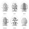 Набір мастурбаторів-яєць Tenga Egg New Standard Pack (6 яєць)