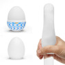 Мастурбатор-яйце Tenga Egg Wind із зиґзаґоподібним рельєфом