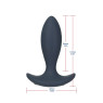Анальна пробка з пульсацією Lux Active – Throb – 4.5 Anal Pulsating Massager, пульт ДК