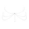 Ланцюжок для тіла Bijoux Indiscrets Magnifique 8 Body Chain — Silver