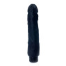 Вібратор Boss Series - Real Skin Black, (довжина 22 см, діаметр 4 см
