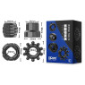 Набір з 4 ерекційних кілець STAY HARD Cock Ring Set Black