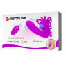 Мультифункціональний вібростимулятор на пульті управління Pretty Love Katherine Violet